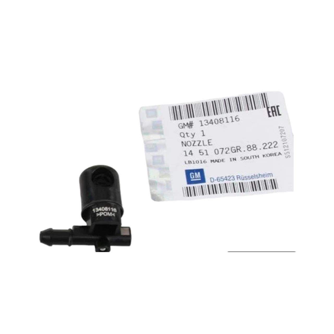 Opel Astra J Sol Ön Cam Su Fıskiye Memesi GM Marka 13408116