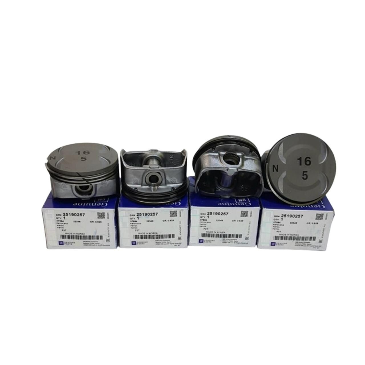 Opel Zafira B 1.6 Benzinli 0.50 Piston Sekman Takım GM 25190257