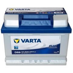 Varta Blue Dynamic D59 Alçak Tip 60 Ah 12V 540Cca Akü