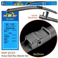 Opel Astra H Ön Silecek Takımı Rbw Marka
