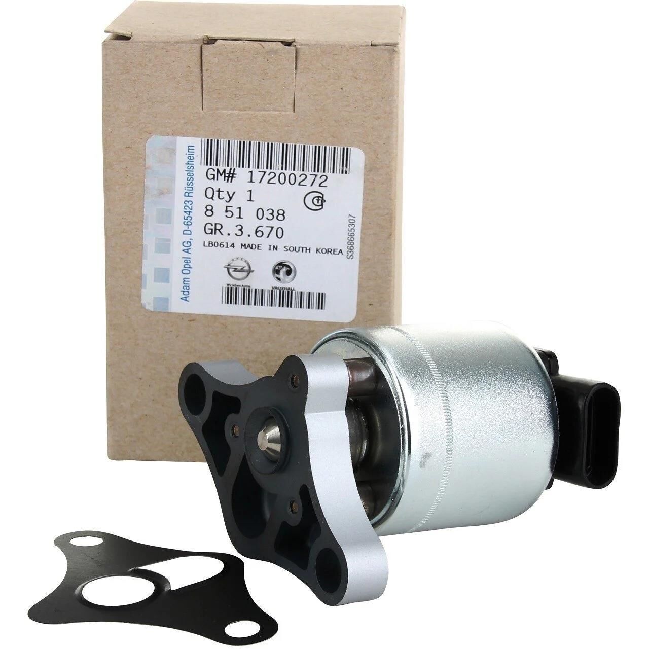 Opel Corsa C Z14XE Egr Valfi GM 17200272