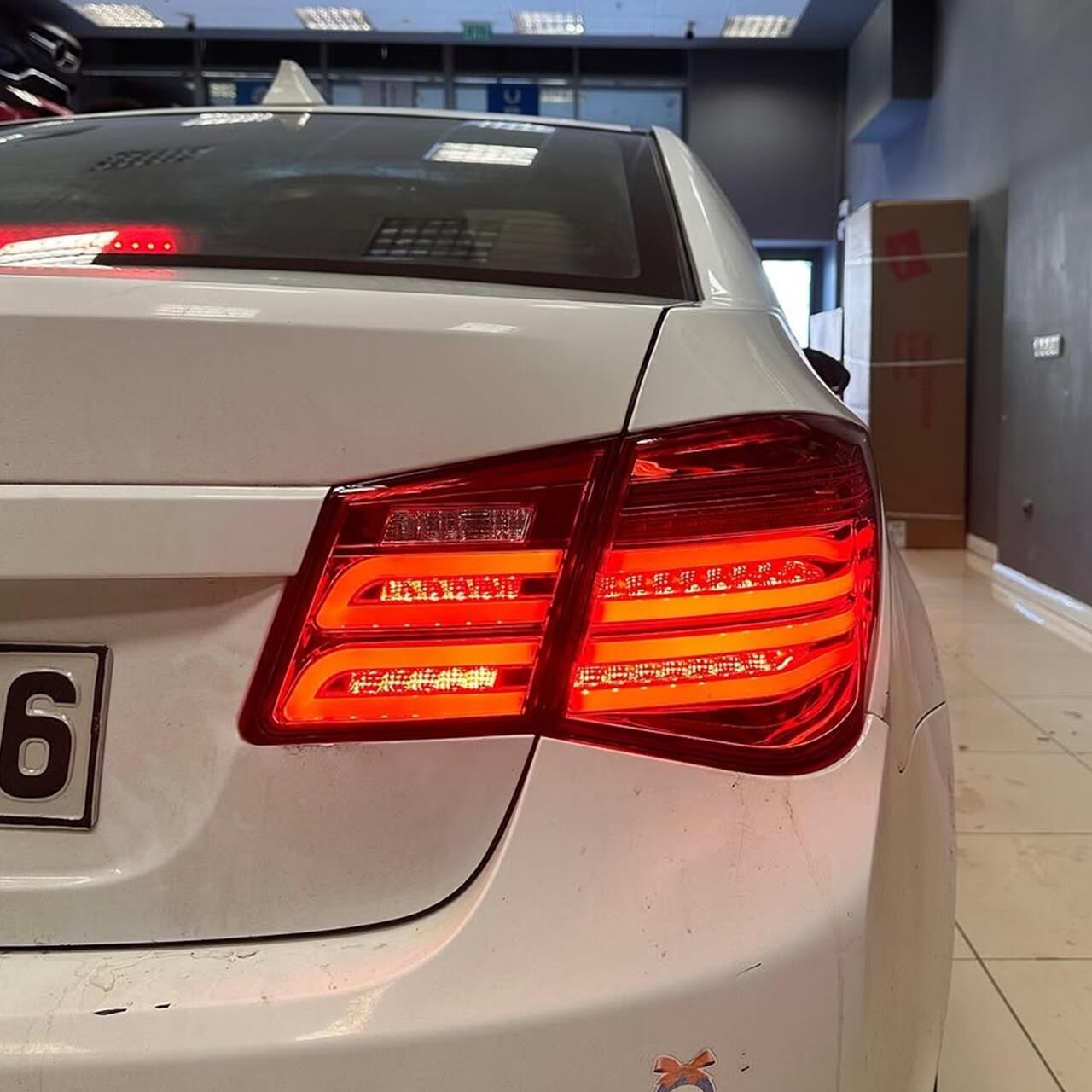 Chevrolet Cruze Mercedes Tip Kayar Sinyalli Led Stop Takımı 4 Parça Set