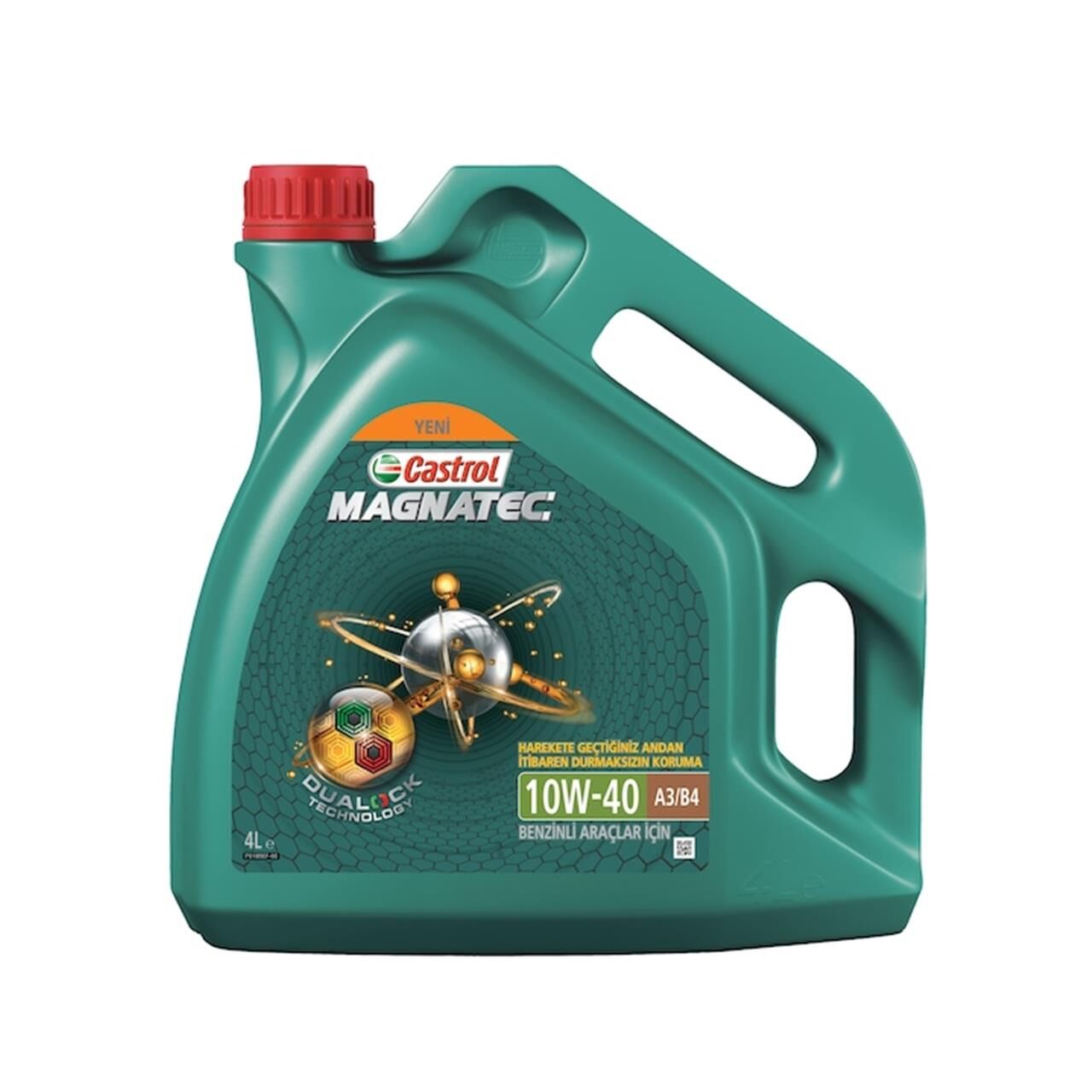 Castrol MAGNATEC 10W-40 A3 / B4 Yarı Sentetik Motor Yağı 4 LT