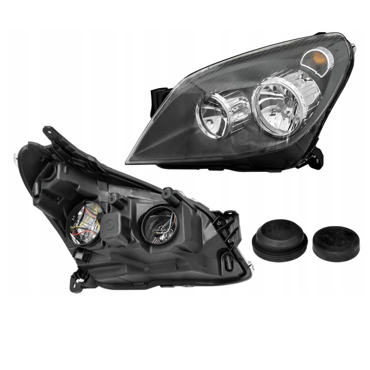 Opel Astra H Sol Far Siyah Zemin Depo Marka